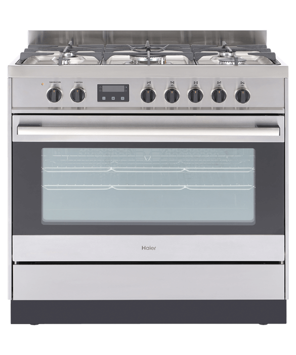 Freestanding Cooker, Dual Fuel, 90cm, 5 Burners, pdp